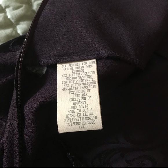 Be Smart Plum Tank Dress with Matching Shrug - Picture 9 of 9